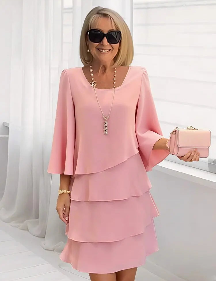 Orietta – Abito Elegante con Volant