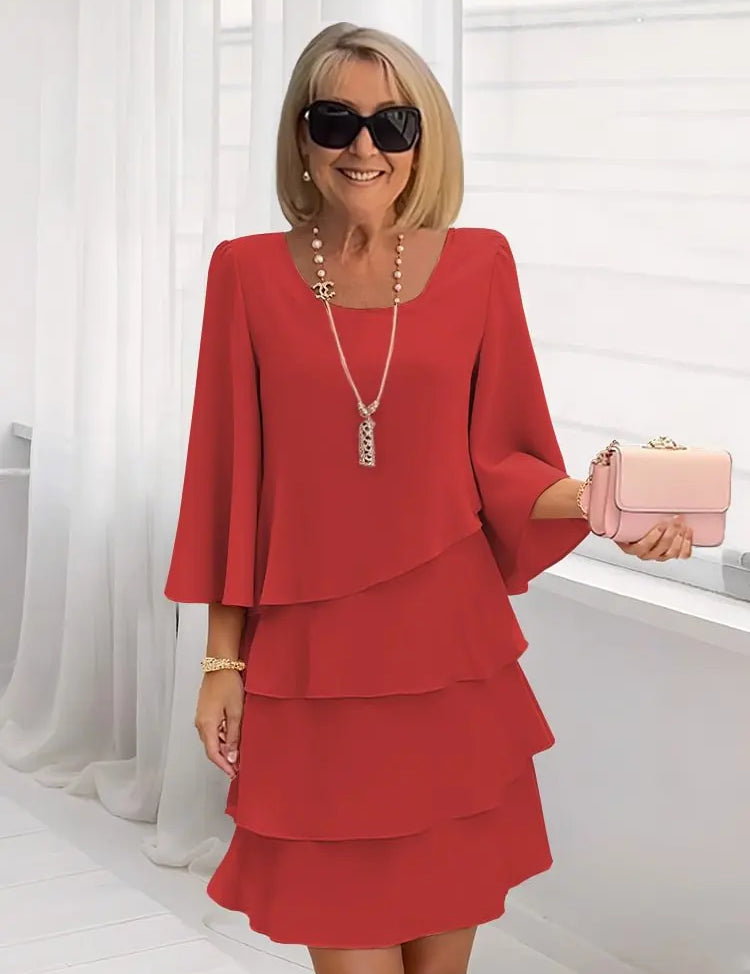 Orietta – Abito Elegante con Volant
