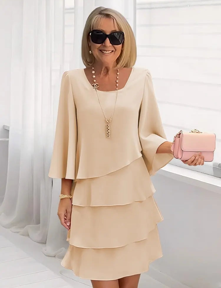 Orietta – Abito Elegante con Volant