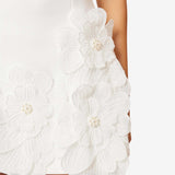 Pamela – Mini Abito Elegante Smanicato con Cut-out