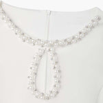 Pamela – Mini Abito Elegante Smanicato con Cut-out