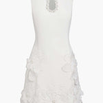 Pamela – Mini Abito Elegante Smanicato con Cut-out