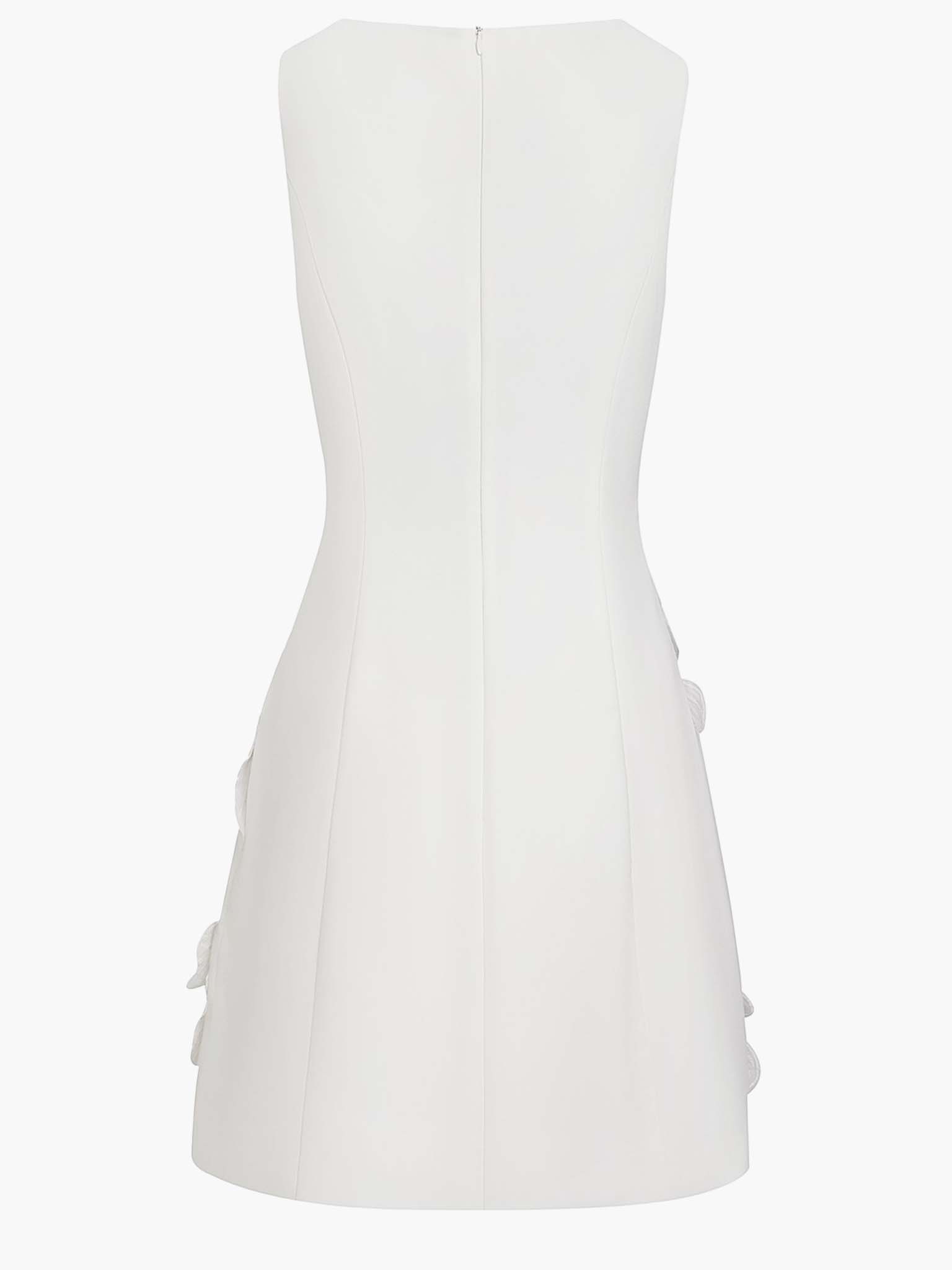Pamela – Mini Abito Elegante Smanicato con Cut-out