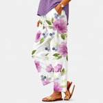 Pantaloni a Fiori da Spiaggia