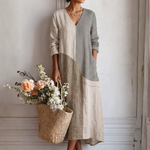 Robe elegante Emma con righe