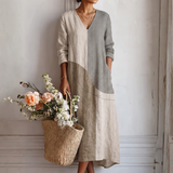 Robe elegante Emma con righe