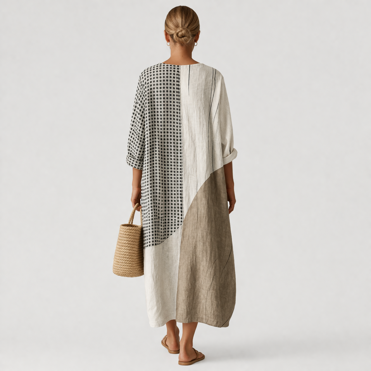 Robe elegante Emma con righe