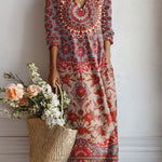 Robe maxi bohème Isa