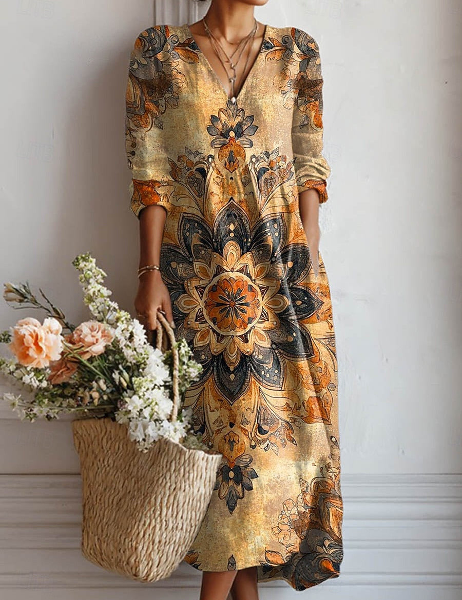 Robe maxi bohémien