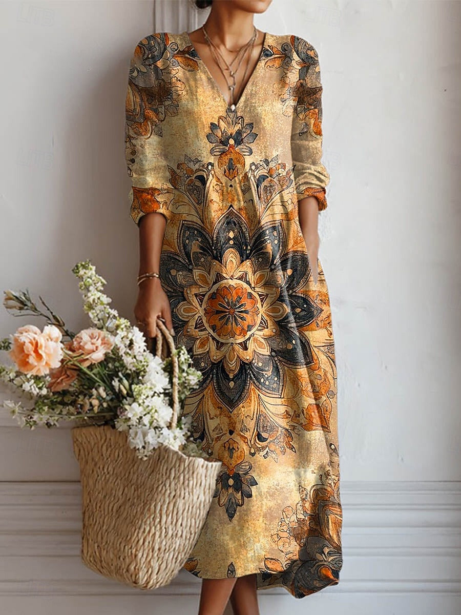 Robe maxi bohémien