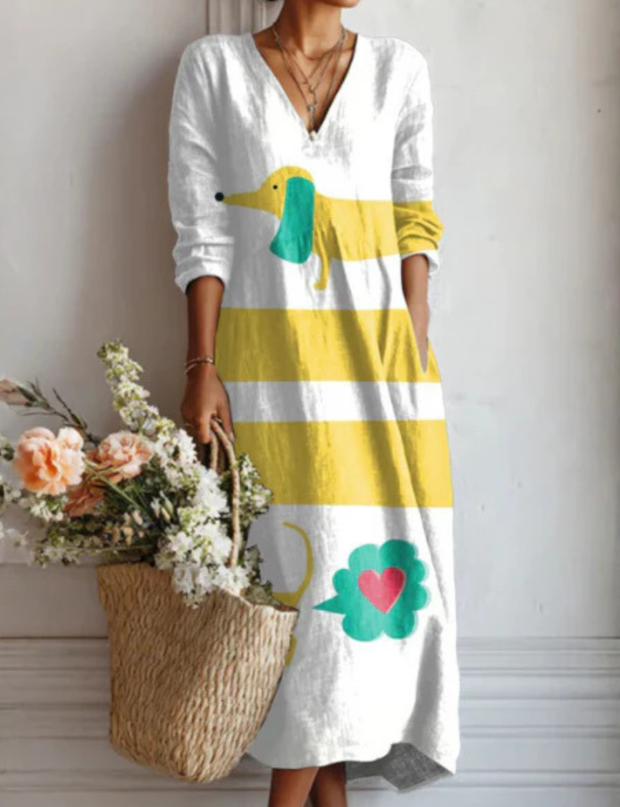 Robe maxi bohémien Sanne