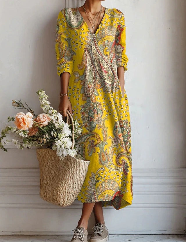 Robe maxi bohémienne Roos