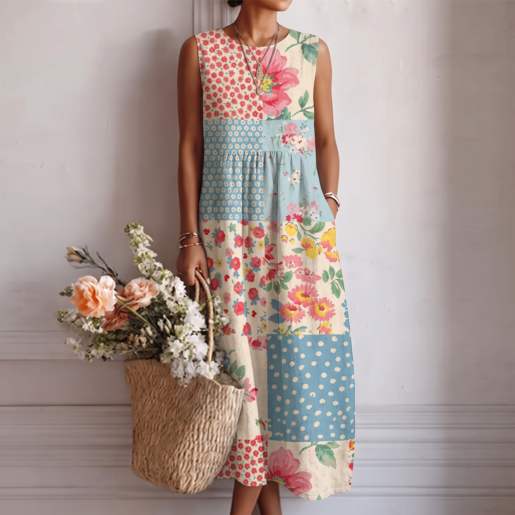 Robe midi Amelia per tutti i giorni