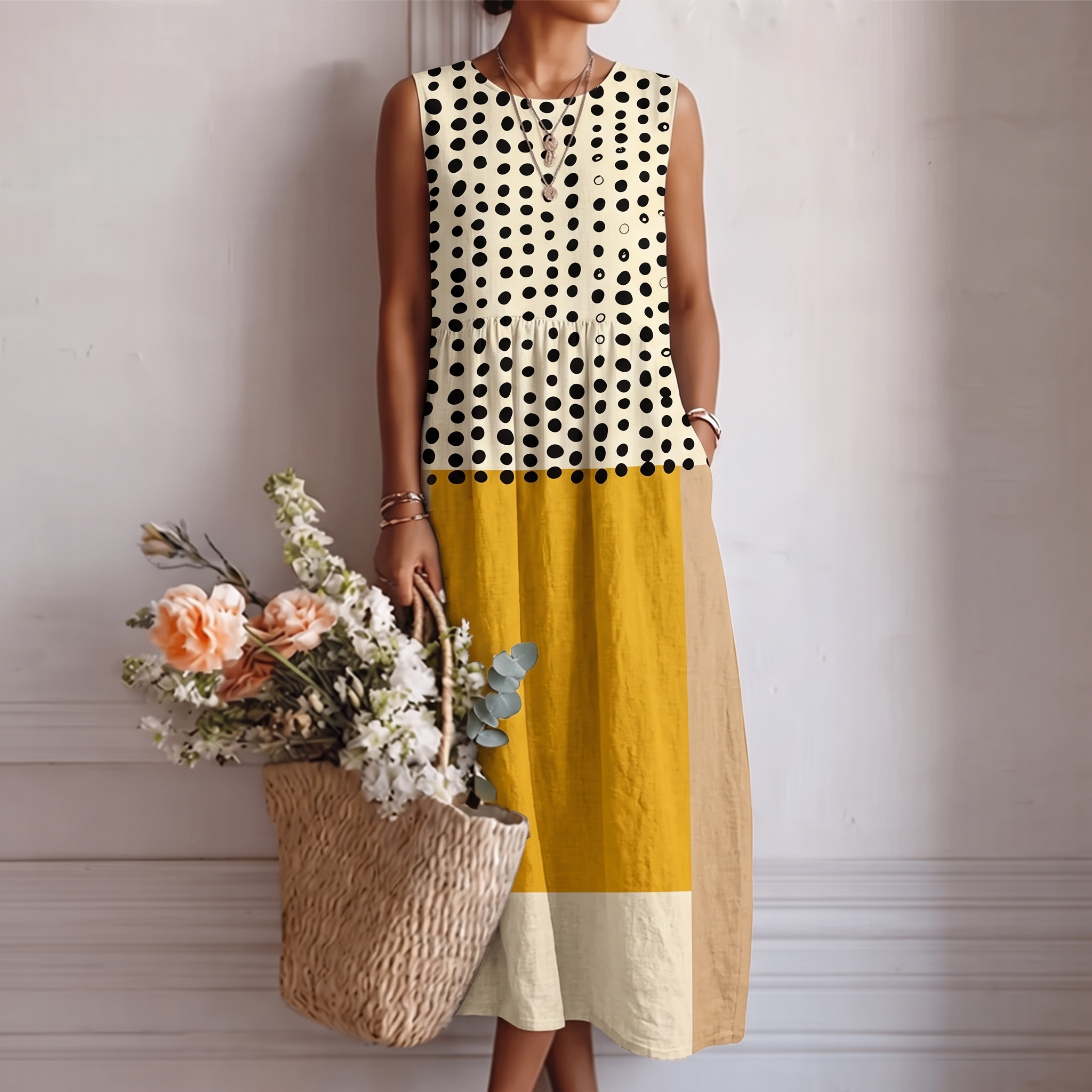 Robe midi Josefina per tutti i giorni