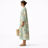 Robe Vilma con un bel motivo floreale