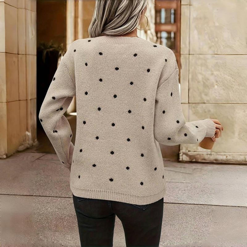 Romy | Maglione a Pois