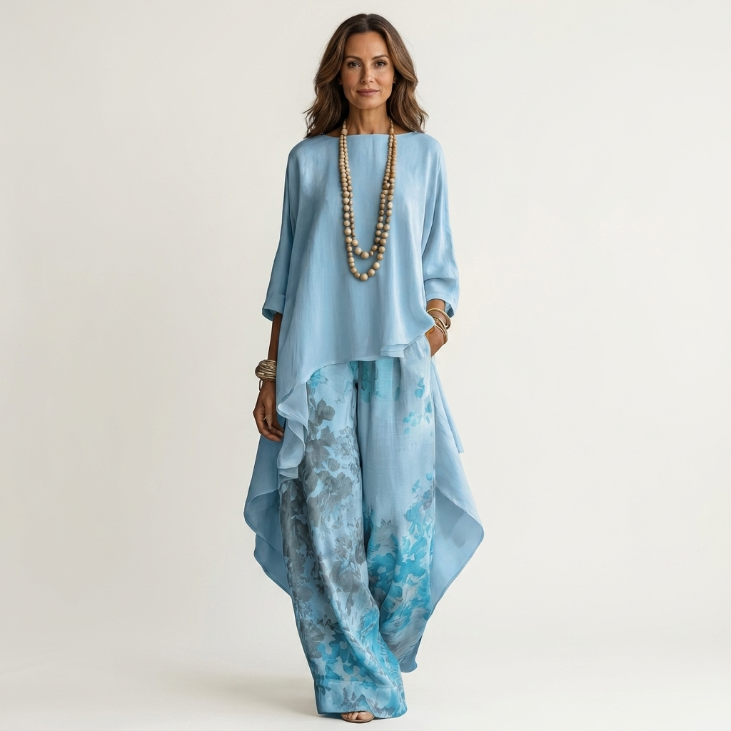 Selvaggia – Completo Due Pezzi Asimmetrico