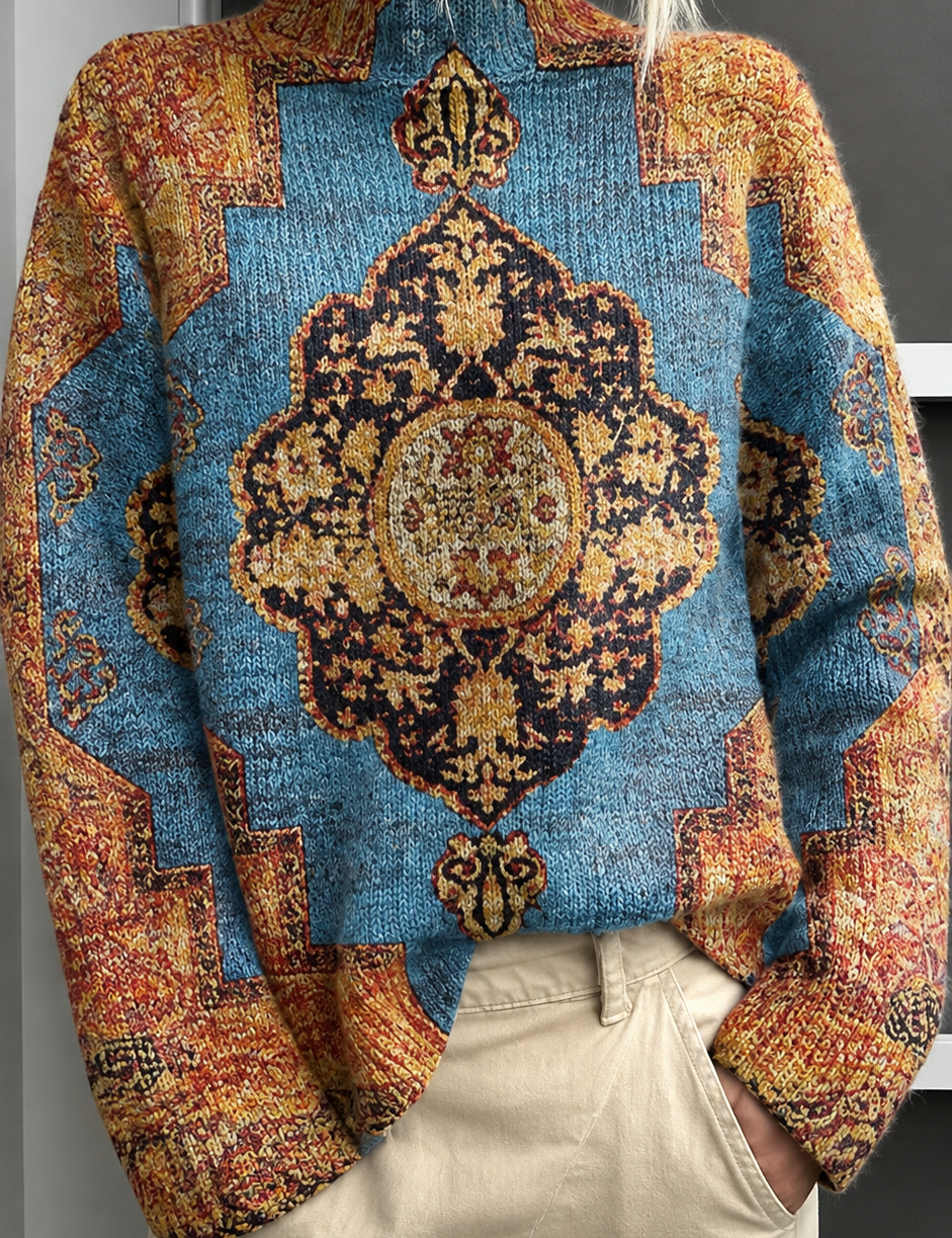 Solène | Maglione a Collo Alto