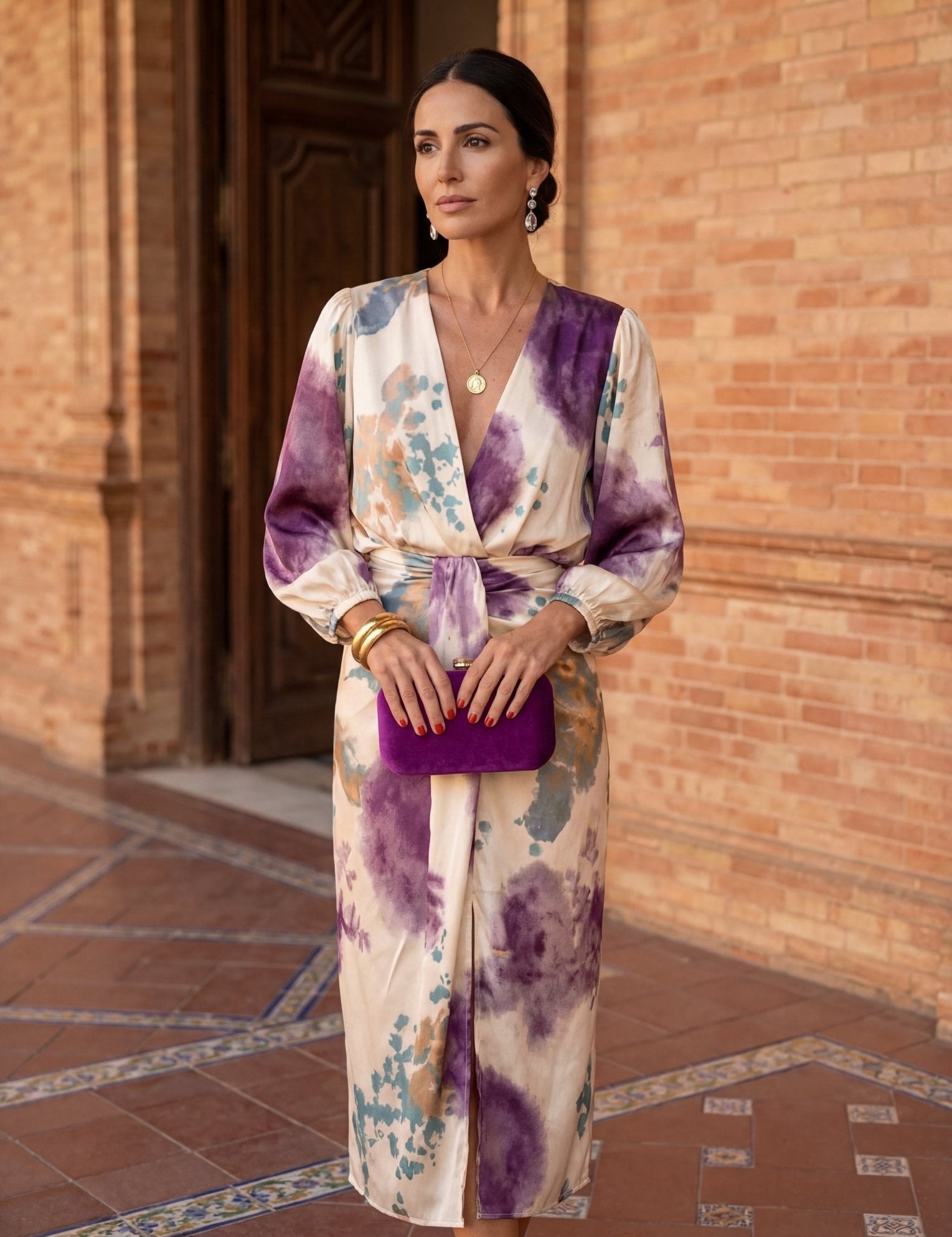 Violante – Abito con Scollo a V