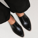 Zofia™ | Mocassini in Patchwork Nero